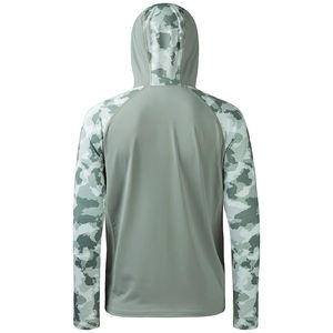 Nueva Sudadera con Capucha de Pesca Cómoda, con Protección Solar UPF 50, Transpirable, 100% Poliéster Puro, Suave y de Secado Rápido para Hombre, para Actividades al Aire Libre, Navegación Marítima - Product Image 3