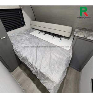 Usado en China: Remolque de Viaje 2025 de Aleación de Aluminio Gris con Capacidad para Dormir, Ideal para Campamentos RV Épicos - Product Image 5