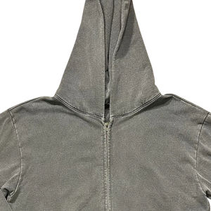 Sudadera con Capucha de Felpa Lavada al Ácido Personalizada al por Mayor, Corte Regular, 100% Algodón, Impresión de Bordado Esencial para Invierno, para Hombre - Product Image 4