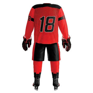 Uniforme de Hockey sobre Hielo con Servicio OEM, Conjuntos de la Mejor Calidad, Logotipo Personalizado, Material Transpirable y Suave, Antiarrugas, Uniforme de Hockey sobre Hielo para Hombre - Product Image 3