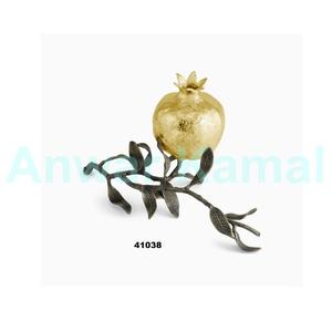 Florero de Metal hecho a mano con forma única de lujo para decoración del hogar, maceta central de Mesa para boda - Product Image 4