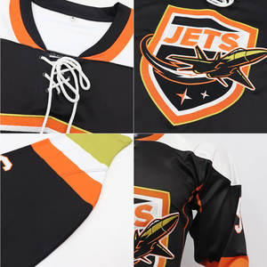 เสื้อเจอร์ซีย์สำหรับผู้ชายเสื้อฮ็อกกี้น้ำแข็งสำหรับผู้ชายเสื้อพิมพ์ลายปักและระเหิดตามสั่ง2024เกรดมืออาชีพ - Product Image 5