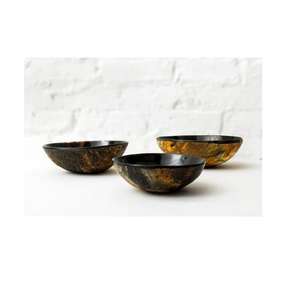 Cuenco de Cuerno Hecho a Mano con Acabado Pulido Natural, Cuenco Decorativo para Servir en la Mesa y Decoración del Hogar - Product Image 5