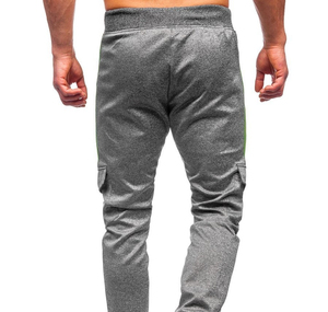 Pantalon personnalisé vierge pantalon de survêtement à jambes larges coton éponge française double taille droite pantalon de survêtement évasé pantalons de survêtement hommes OEM - Product Image 3