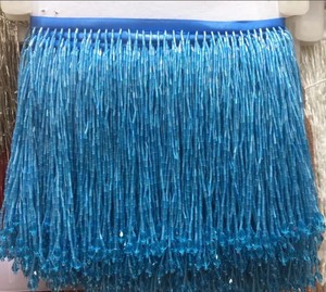 Adorno de flecos de cuentas negras para alta costura, flecos de cuentas con lágrima, venta al por mayor, 5 yardas/lote, borlas de cuentas, flecos de encaje - Product Image 1