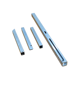 ชิ้นส่วนท่อสี่เหลี่ยม CNC สำหรับโครงและเมาท์เครื่องผลิตท่ออลูมิเนียมแบบกลวงตามสั่ง - Product Image 2