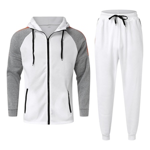 Chándal con Cremallera para Hombre, Tendencia Superior, 100% Algodón, Cuello con Capucha, Ropa de Invierno, Calidad Premium, Talla Grande, Color Sólido, Hecho en Pakistán, Básico - Product Image 1