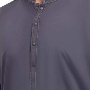 Purple Grey <b>Men</b> Shalwar Kameez Traditional Pakistani Suit For <b>Men</b> High Quality Fabric Designer <b>Kurta</b> <b>Pajama</b> Custom Logo - Product Image 4