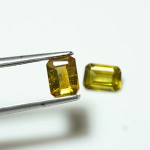 พลอยไททาไนต์ธรรมชาติกระจายตัวสูงอัญมณีรูปแปดเหลี่ยมหลวม - Product Image 3