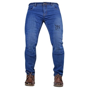 Pantalones vaqueros de motociclista con forro personalizado para hombre, Pantalones vaqueros de motociclista con relleno protector, pantalones vaqueros de motorista personalizados al por mayor OEM - Product Image 1