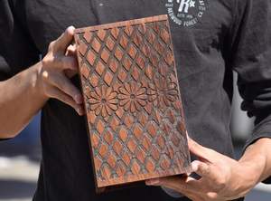 Cremation Urn Wood Adults <b>for</b> <b>Ashes</b> Funeral Urn Burial Lid Pet <b>Keepsakes</b> <b>for</b> Decorative (Extra Large 11 x 6.25 x 6.25 inches) - Product Image 2