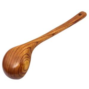 Cuchara de Madera Duradera de Súper Calidad, Accesorios de Cocina Ecológicos, Cucharas para Mezclar, Cocinar, Servir Sopa, Tamaño Personalizado - Product Image 6