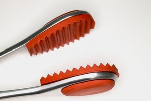 FÓRCEPS DE SUJECIÓN UTERINO Instrumento veterinario largo Acero inoxidable 28 cm Modelo estándar - Product Image 3