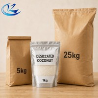 Noix de coco râpée de qualité alimentaire, riche en matières grasses (60-65%), pour biscuits, gâteaux, chocolat et pâtisseries