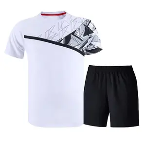 Goedkope Prijs Op Maat Gemaakte Sportkleding Van Hoge Kwaliteit Tennisuniform Nieuwste Model Aangepaste Professionele Tennisuniformen Voor Mannen En Vrouwen