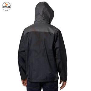 2023 Vintage rétro personnalisé hommes pull à capuche en gros mince Nylon Anorak coupe-vent veste toile compressible pour la randonnée d'hiver - Product Image 2