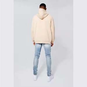 Nouveau 400 Gsm Heavy weight Thermal Zip up Hoodies pour Hommes Impression Personnalisée Full Zip Oem Wholesale Us Meilleure Qualité Hommes Zipper Hoodie - Product Image 2