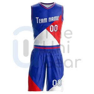 Vêtements de basket-ball pour hommes femmes nouveau design maillot et short de basket-ball uniformes d'équipe de football de joueur de basket-ball personnalisés vente en gros - Product Image 1