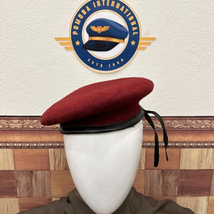 หมวกเบเร่ต์12สีสำหรับผู้ชายหมวกเบเร่ต์ขนแกะแบบปรับแต่งได้ - Product Image 1