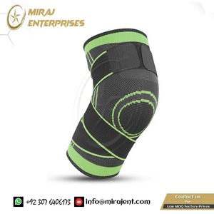 Basketball <b>Volleyball</b> Football Brace Protector Support Fitness Gear Sports Kneepad Men Pressurized Elastic Bandage <b>Knee</b> <b>Pads</b> - Product Image 2