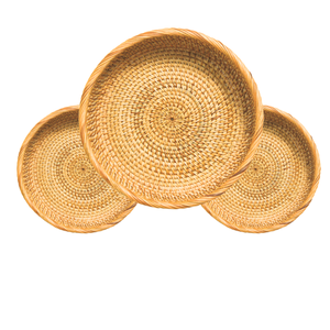 RECHERCHE CHAUDE Articles de cuisine en rotin fabriqués à la main Solutions uniques pour le stockage des aliments! - Product Image 1