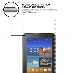 ฟิล์มกันรอยหน้าจอ ANTISHOCK สำหรับซัมซุงสำหรับแท็บเล็ตกาแล็กซี่แท็บ 7.0 พลัส - Product Image 4