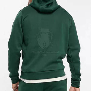 Survêtement en polaire respirant à capuche pour homme, fabriqué au Pakistan, de haute qualité, avec logo personnalisé, prix de gros abordable - Product Image 6