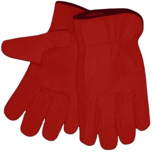 Cowhide Grain Leather Heavy Duty Driving <b>Gloves</b> Soft Comfortable Long Lasting Safety Work Handling <b>Gloves</b> Industrial Personal - Product Image 5