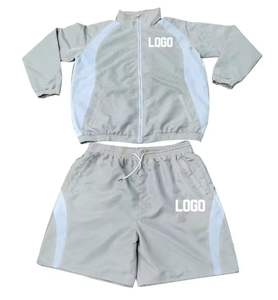 Chaqueta Cortavientos con Capucha de Satén Bordada con Estampado para Hombre, Chaqueta de Otoño con Cremallera Completa, Estilo Urbano, Secado Rápido - Product Image 2