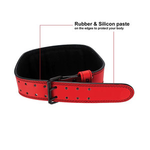 Cinturón de nailon para levantamiento de pesas, duradero, ajustable para entrenamiento de fuerza y uso en el gimnasio, cinturón de cuero para levantamiento de pesas - Product Image 4