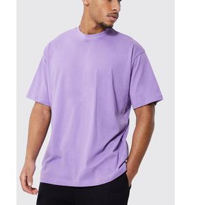 Camisetas de Hombre de Talla Grande, 100% Algodón, Manga Corta, Transpirables, Impresas por Sublimación, Marcas Personalizadas, Fabricante, Venta al Por Mayor - Product Image 2