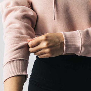 เสื้อผ้าออกกำลังกายสำหรับผู้หญิง ระบายอากาศได้ดี เสื้อฮู้ดดี้และเสื้อสเวตเชิ้ตไซส์ใหญ่ เสื้อครอปท็อปแบบสวมหัว เสื้อฮู้ดดี้ลำลองสำหรับฤดูหนาว - Product Image 5