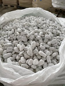 หินสีขาวเกล็ดหิมะขนาด20-40มม. หินคริสตัลสีขาว30-50มม. สำหรับตกแต่งและจัดสวนหินบด - Product Image 5