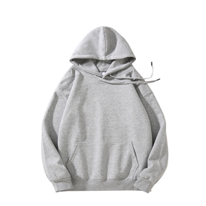 เสื้อฮู้ดซิปผ้าฝ้าย 100% ทรงหลวม ระบายอากาศได้ดี เหมาะสำหรับฤดูหนาว ปักลาย 3 มิติ ล้างสีแบบสโตนวอช ลายพิมพ์ดิจิทัล  ปรับแต่งลายด้านหน้าได้ - Product Image 6