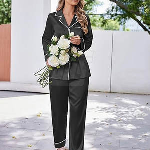 Nuevo Conjunto de Pijama para Mujer, Diseño Elegante, Superventas, Tela Suave y Cómoda para Dormir en Casa - Product Image 4