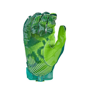 Gants de football américain de style nouveau, faible MOQ - Haute qualité, légers, durables, respirants, séchage rapide, spandex/polyester, couleurs personnalisées - Product Image 3