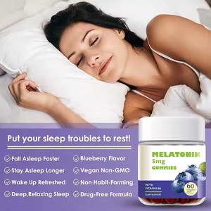 OEM mejorado Sleep Soft Gummy Candy mejorado vitamina <span class=keywords><strong>B6</strong></span> <span class=keywords><strong>magnesio</strong></span> y L-teanina suplemento para un mejor descanso - Product Image 4