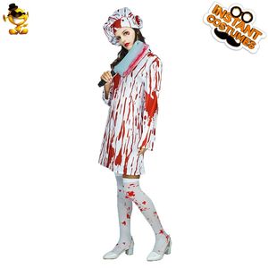<span class=keywords><strong>Costume</strong></span> de zombie à tête triangulaire d'<span class=keywords><strong>infirmière</strong></span> de la colline silencieuse ensanglantée d'Halloween pour femmes - Product Image 3