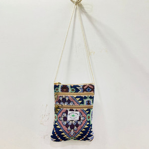 Handmade Hemp Jacquard Cotton Unisex <b>Sling</b> Bags Eco-Friendly Sustainable and Stylish Handloom Craftsmanship - Product Image 1