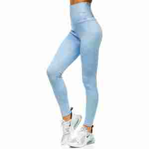 Nouveaux Leggings Femme Taille Haute Push-up 2025 pour Fitness, Gym, Yoga - Spandex/Nylon Durable, Séchage Rapide, Respirant, Service OEM - Product Image 2