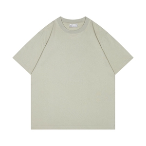 T-shirt à col roulé à manches courtes en coton 100% respirant, imprimé sur mesure, pour homme, unisexe - Product Image 1