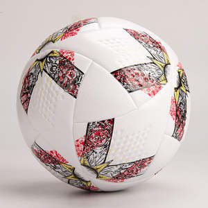 Balón de Fútbol de Cuero PU, Balón de Fútbol de Moda con Logotipo Personalizado, Balón de Fútbol Deportivo Pakistaní de Cuero PU - Product Image 3