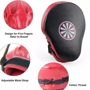 แผ่นโฟกัสสำหรับฝึกซ้อมมวย ปี 2025  โลโก้สั่งทำพิเศษ  หนัง PU น้ำหนักเบา คุณภาพสูง - Product Image 2