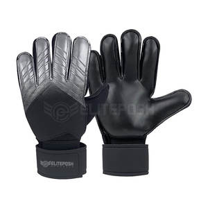 Gants de football pour adultes personnalisés de haute qualité Dernière conception avec tissu en cuir respirant Couleurs personnalisées disponibles pour les gardiens de but - Product Image 1