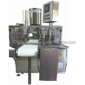 Top-Modell vollautomatische Rotationsmaschine doppelkopf-Becher-Abfüll- und Verschlussmaschine für viskose Produktverpackungen 2-8-R