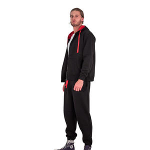Survêtements d'hiver 2 pièces de qualité supérieure pour homme avec sweat à capuche jogging Offre Spéciale imprimé de logo personnalisé - Product Image 6