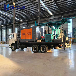 Prix ​​bas, foreuse à eau mobile montée sur camion de 600 m, machine rotative à air pour le forage de puits d'eau - Product Image 1
