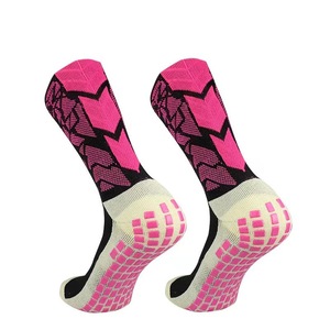 Venta al por mayor personalizado toalla inferior antideslizante Athletic fútbol agarre calcetines antideslizante fútbol calcetines para hombres mujeres - Product Image 3