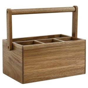 Caddy en bois fabriqué à la main avec amour offrant une solution unique pour organiser les matériaux de passe-temps à un très bon coût - Product Image 2