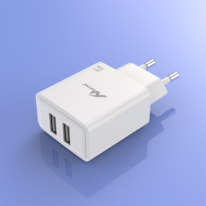 15W 3A Dual USB + Cable Tipo-C Tipo-c Cargador y Adaptador Blanco de 2" - Product Image 5